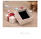 Starre quadratische Pappschmuck Geschenkbox mit Fliege Dekoration
