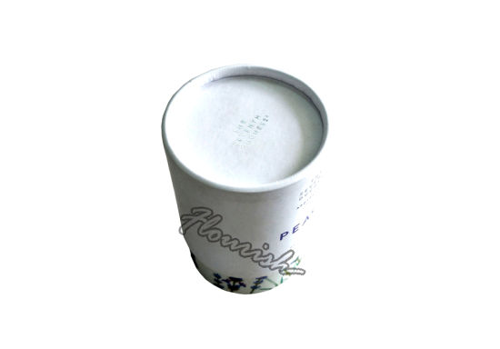 China Made Brown Kraftpapier Runde Tube Tea Box