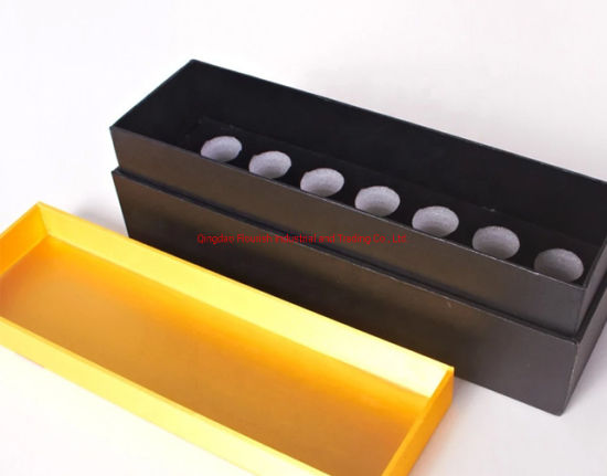Benutzerdefiniertes Logo Luxus Golden Color Fancy Art Paper Geschenkbox
