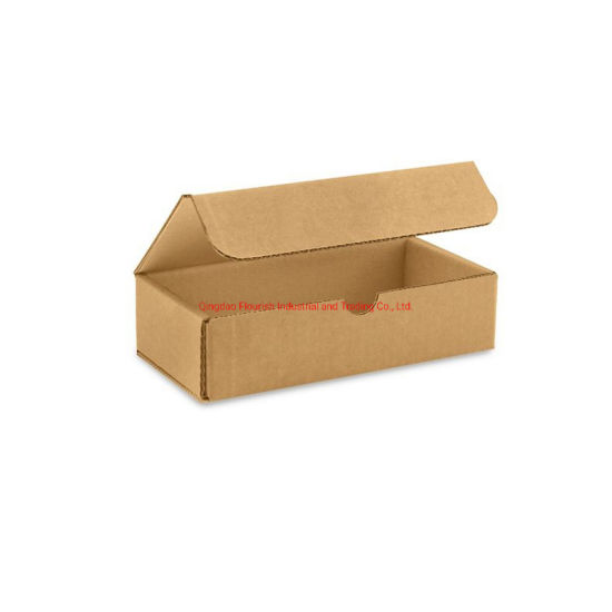 Tragbare umweltfreundliche Kraftpapier-Hot-Dog-Verpackungsbox in Lebensmittelqualität