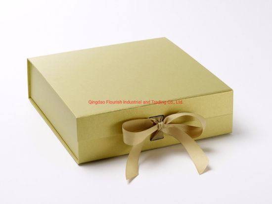 Premium Blue Color Shirt Gürtel Geburtstag Geschenkverpackung Box für Freund