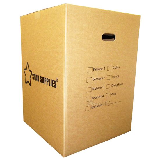 Langlebige recycelte gewellte Thermopapierbox