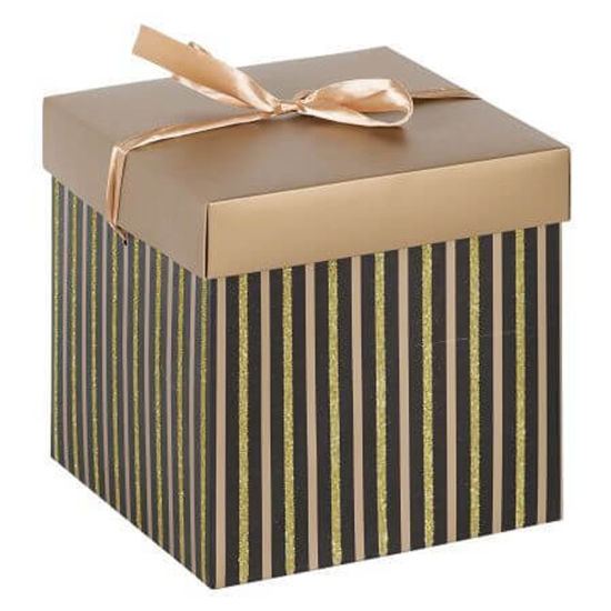 Große Größe Farbdruck Hochzeitsbevorzugung Geschenkverpackung Box mit Band Fliege