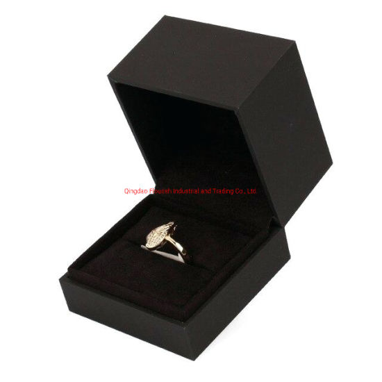 Hochwertige quadratische Halskette Ring Flip Schmuck Schmuck Geschenkverpackung Papierbox