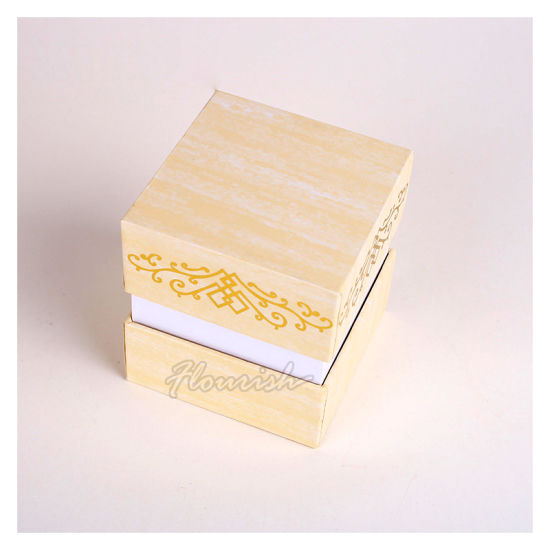 Benutzerdefinierte Logo weiße Luxus Armreif Geschenkbox