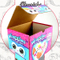 Benutzerdefinierte Cartoon Druckkarton Baby Dinning Tool Box