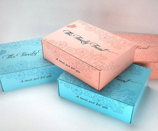Easy Folding Cardboard Kosmetische Lippenstift-Verpackungsbox