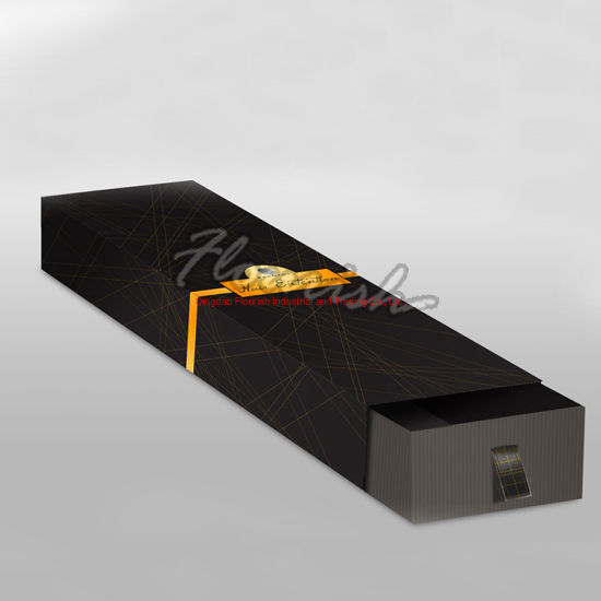 Clamshell Black Perücke Verpackungspapierbox