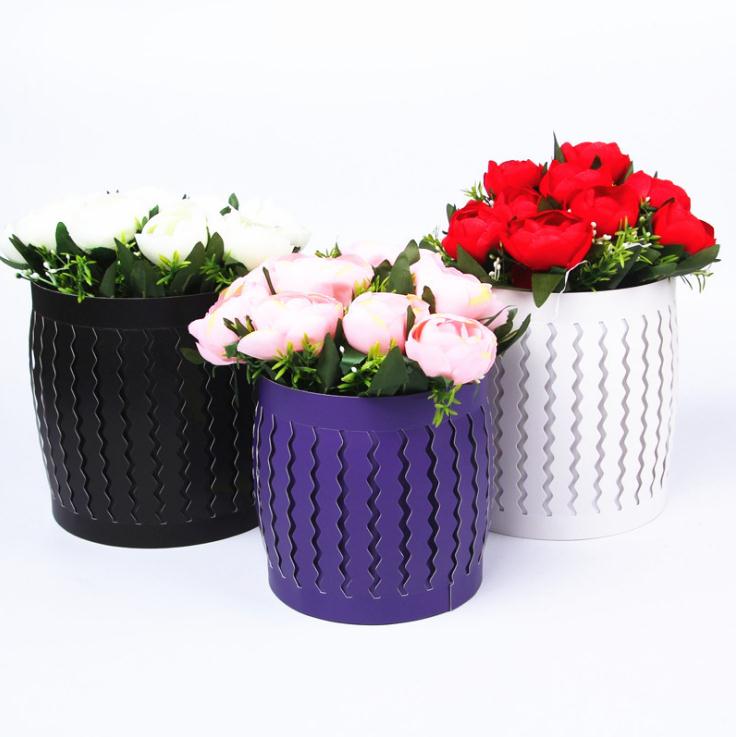 China Hersteller Großhandel Karton Papier Blume Geschenk Verpackung Box zum Verpacken von Rose