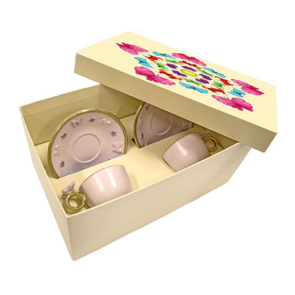 Custom Size House Warming Party Teetasse Set Box