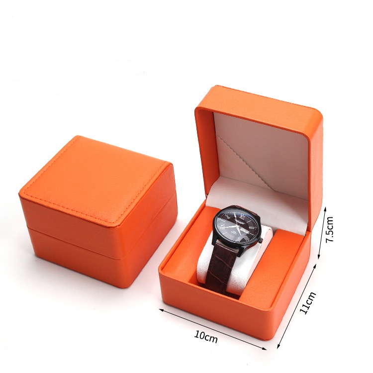China Hersteller Großhandel wasserdichte Uhrenbox aus PU-Leder
