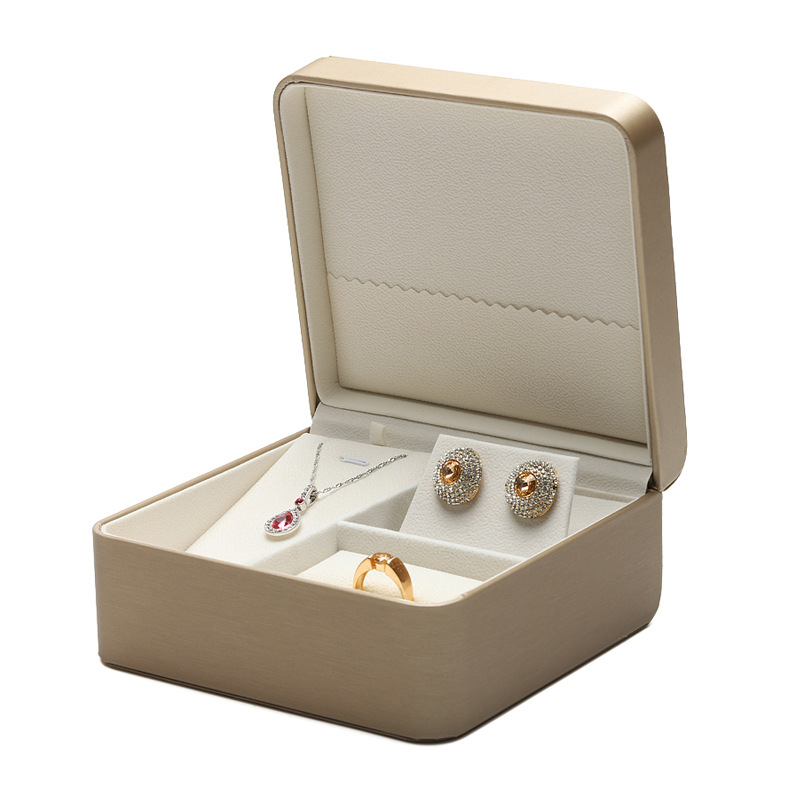 High-End-Custom-Luxus-PU-Leder-Schmuckschatulle