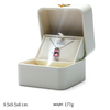 Kundenspezifische Luxus-PU-Leder-LED-Schmuck-Geschenkbox